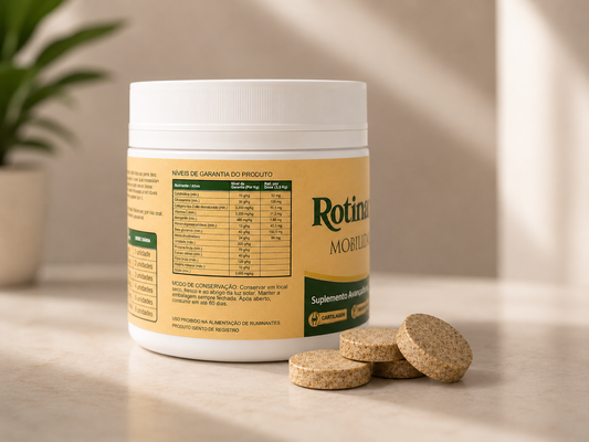 RotinaPet Mobilidade – Suplemento para Articulações e Mobilidade de Cães 250g
